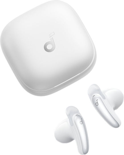 Soundcore by Anker Liberty Buds ANC Bluetooth Handsfree Слушалки с Устойчивост на Изпотяване и Калъф за Зареждане Бели