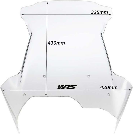Transparentes Visier Motorrad für BMW F 650 GS BM018T