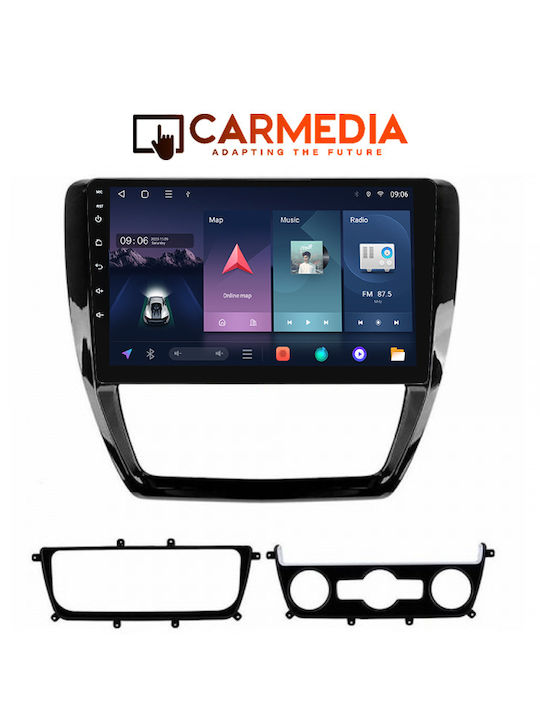 Carmedia Car Audio System for Volkswagen Jetta 2004-2015 (Bluetooth/USB/WiFi/GPS/Apple-Carplay/Android-Auto) with Touch Screen 10"