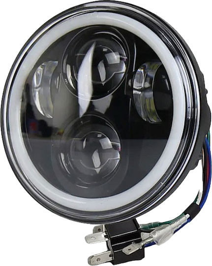 Εμπρόσθιο Φανάρι Led 5.75'' Universal Αυτοκινήτου Μηχανής 1τμχ 815263 Oem
