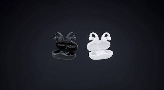 Happy Plugs Clip In-ear Bluetooth Handsfree Earphones with Charging Case Black