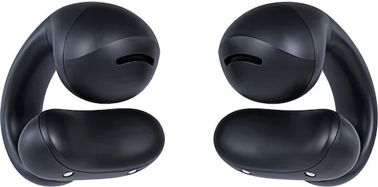 Happy Plugs Clip In-ear Bluetooth Handsfree Earphones with Charging Case Black