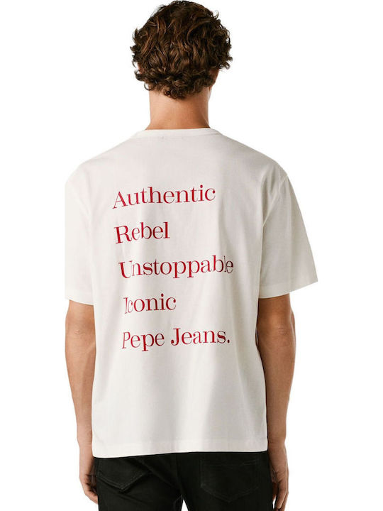 Pepe Jeans T-shirt Off White PM5010166-803