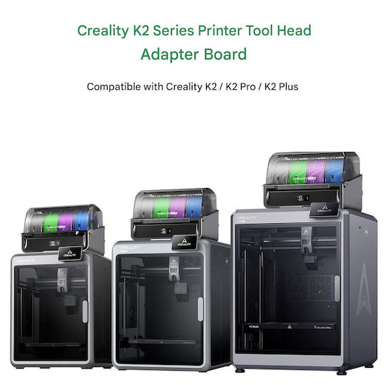 Adapter Board Kit Creality K2/k2 Plus/k2 Pro 3d Printers – Pcb Pcba K2 Tool Head Breakout Module Accessories Mcu-gd32f303cbt6
