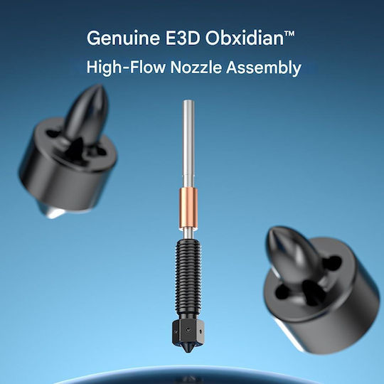 Creality E3d Obsidian Duză 0.4 Mm Creality K1/k1 Max K1c K1 Se/ender-3 V3 Imprimantă 3D – Debit Mare Multi-canal Ușor De Instalatat Dezasamblat
