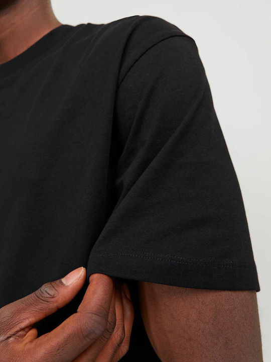 Men's Short Sleeve Undershirt Black
