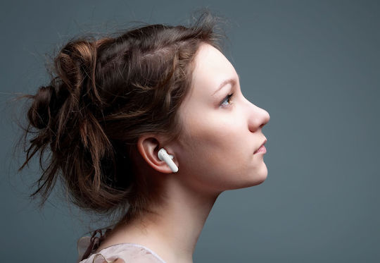 Cellular Line Pure In-Ear Bluetooth Handsfree Kopfhörer mit Lila Ladekoffer