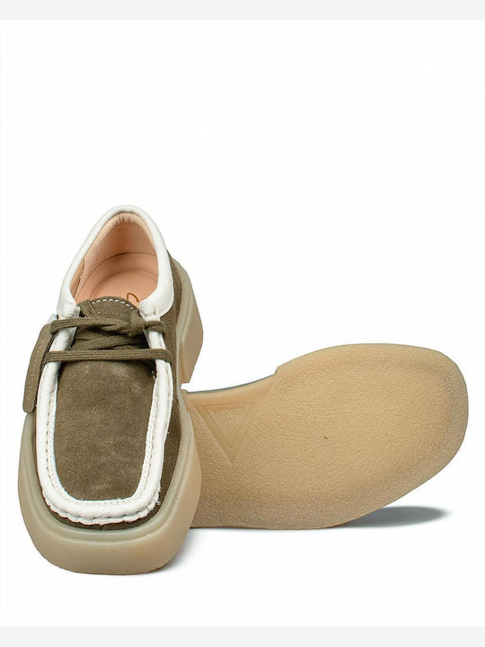 Torview W Women's Moccasins in Green Colour