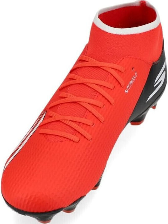 Skechers Skx_02 Academy Football Shoes with Cleats FG Red