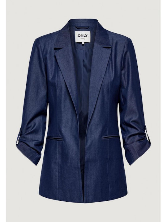 Only Damen Blazer Blau