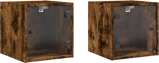 Cabinets Wall 2pcs 35x37x35cm Smoky Oak Cabinets Wall 2pcs 35x37x35cm Smoky Oak