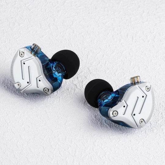 Ακουστικά Ψείρες In Ear Kz Zs10 Pro Μπλε