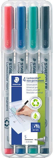 Staedtler Color Transparency Markers S Lumocolor 4pcs