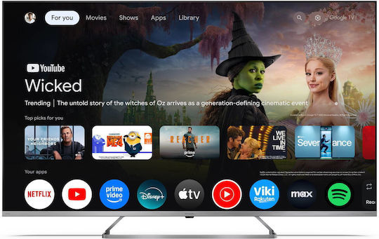 Sharp Smart TV 50" 4K UHD QLED JP7265E HDR (2025) 50JP7265E