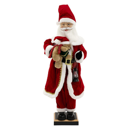 Illuminated Decorative Christmas Santa Red 120cm