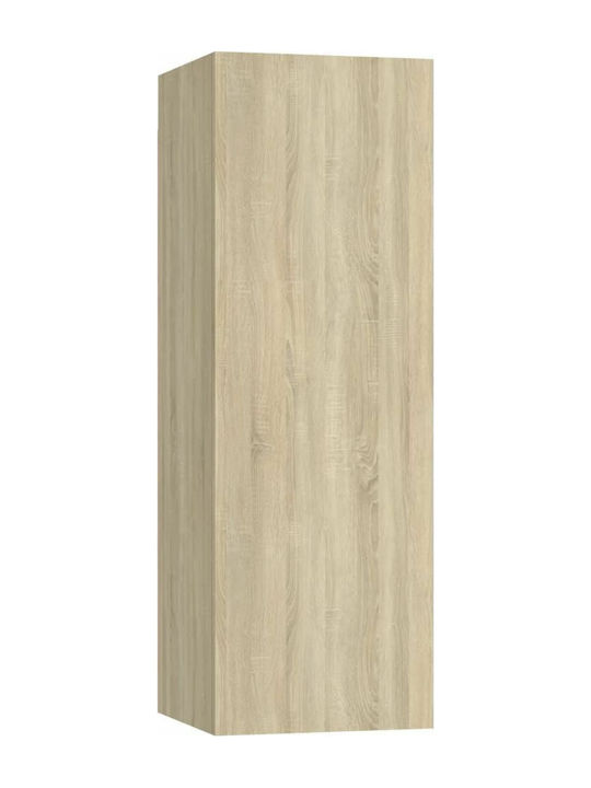 Hanging Living Room Cabinet Made of Particle Board Sonoma Oak 30.5x30x90cm