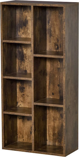 Βιβλιοθήκη Καφέ 50x24x106εκ. 836-367