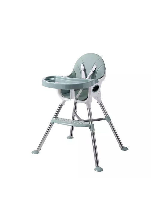 Scaun Înalt De Masă Bebe Verde