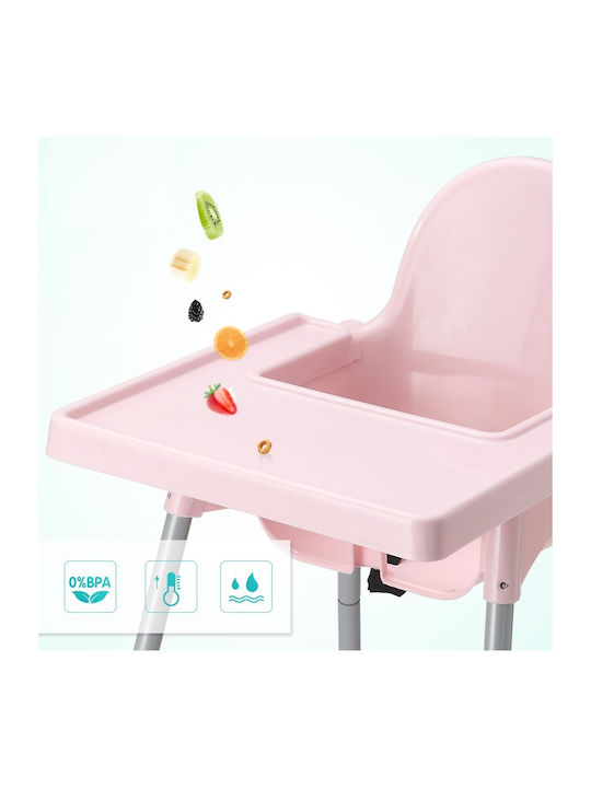 Little Mom Infant Baby Highchair Pink BH-501
