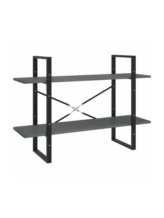 Библиотека Черно - Сив 100x30x70см