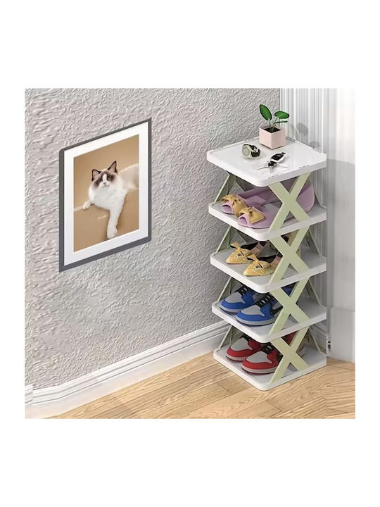 Plastic Shoe Organizer 26x24x65.5cm