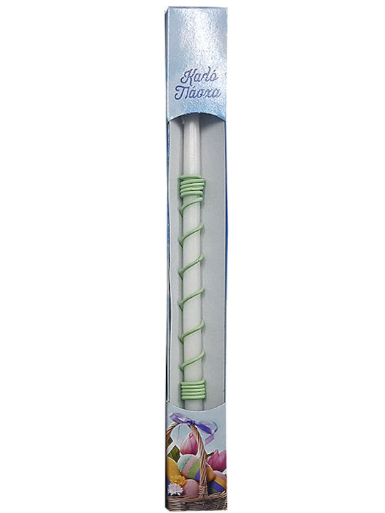 Easter Candle Round with Box 38pcs (Random Selection of Color/Design)