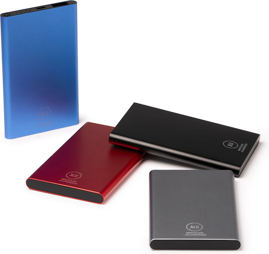 KARNA Power Bank 4000mAh με Θύρα USB-A Κόκκινο