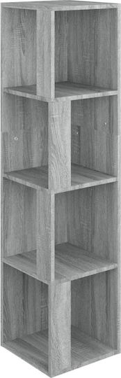 Γωνιακή Βιβλιοθήκη 33x33x132εκ. Γωνιακή Βιβλιοθήκη 33x33x132εκ.