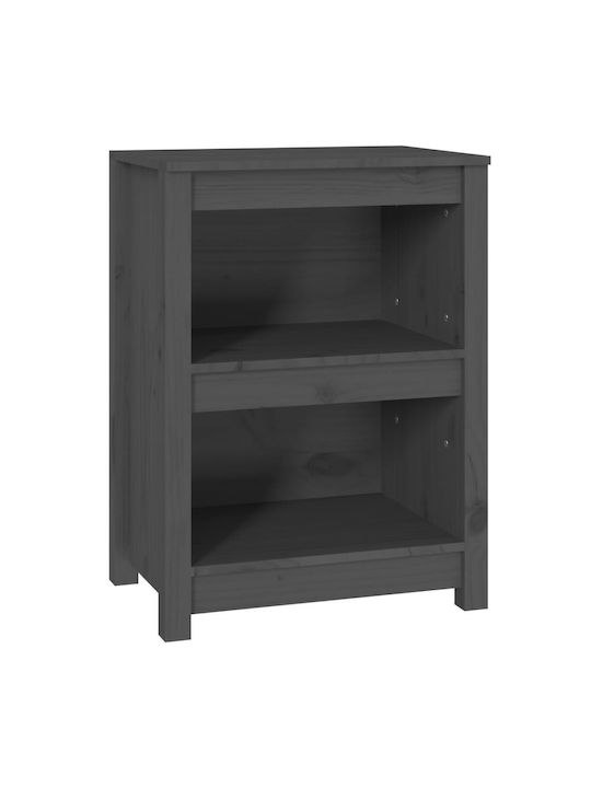 Bibliothek Grau 50x35x68cm