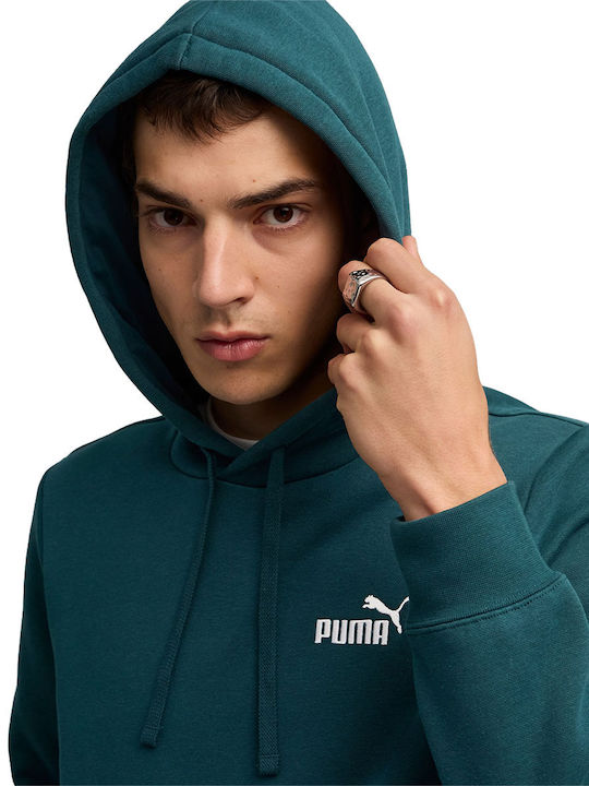 Ess Small Sweatshirt mit Kapuze Petrol Blau