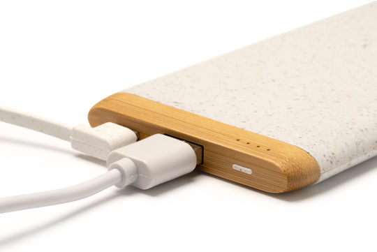 KASIM Power Bank 5000mAh mit USB-A Ausgangsanschlüsse Beiges