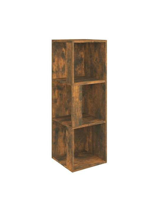 Corner Bookcase Smoky Oak 33x33x100cm