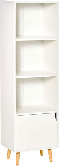 Βιβλιοθήκη Λευκή 40x30x129.5εκ.