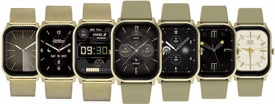 Kodak SW-7224 Smartwatch mit SIM und Herzfrequenzmesser Gold