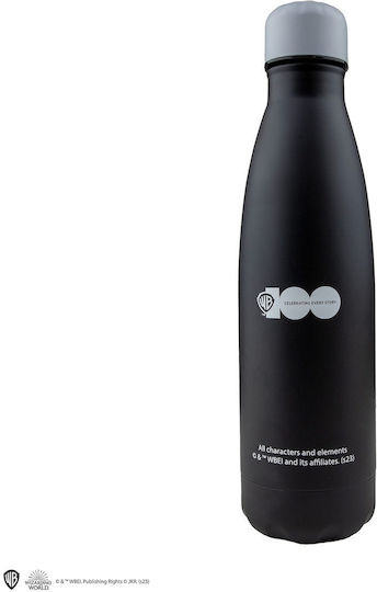 Cinereplicas Kinderflasche Rostfreier Stahl Schwarz 500ml
