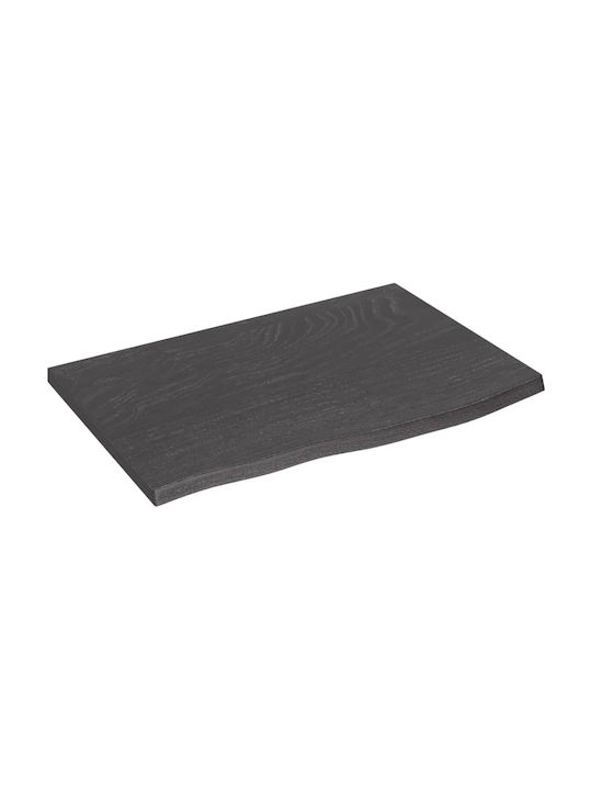 Wall Shelf Dark Grey 60x40x2cm