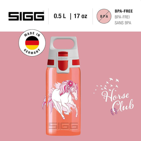 Sigg Детски бутилки за вода Пластмасов Non Spill Оранжево 500ml