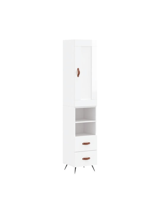 Bibliothek White 34.5x34x180cm