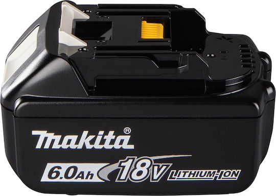 Makita Makita Lithium Werkzeugbatterie 18V mit Batteriekapazität 6Ah