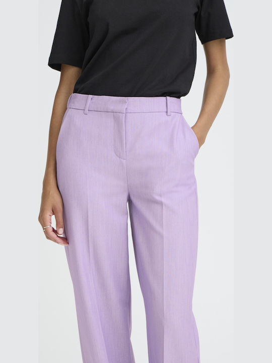 Pantaloni Largi Dama Violet