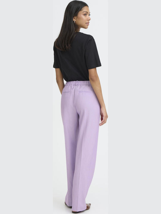 Pantaloni Largi Dama Violet