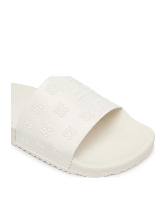 Flip Flops In White Colour