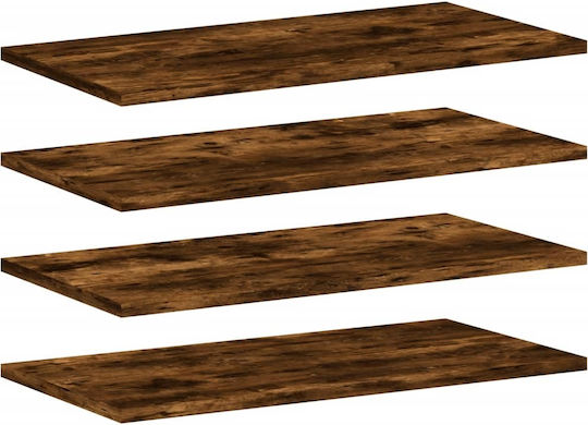 Wall Shelves (4 Pieces) 60x20x1.5cm Wall Shelves (4 Pieces) 60x20x1.5cm