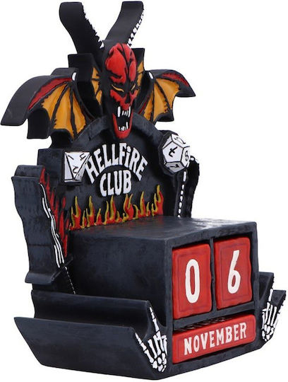 Nemesis Now Stranger Things Hellfire Club Perpetual Calendar B7350c25