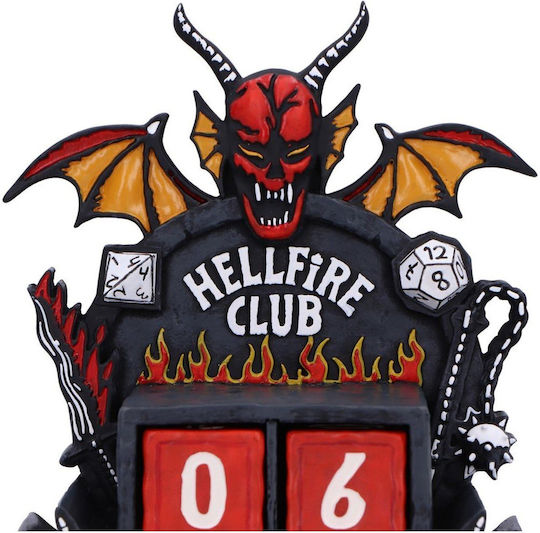 Nemesis Now Stranger Things Hellfire Club Perpetual Calendar B7350c25