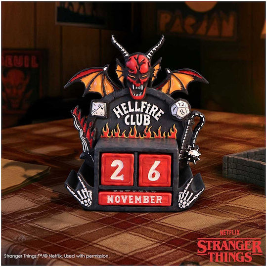 Nemesis Now Stranger Things Hellfire Club Perpetual Calendar B7350c25