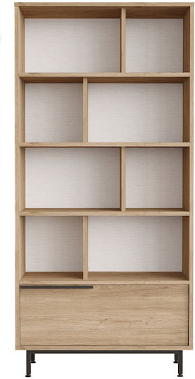 Βιβλιοθήκη Mells Φυσικό 29.5x83.9x175.6εκ. Βιβλιοθήκη Mells Φυσικό 29.5x83.9x175.6εκ.