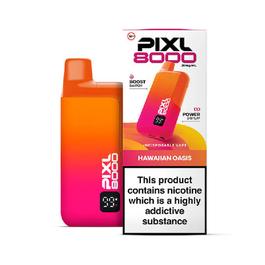 Pixl Einweg E-Zigarette 8000 Züge 2ml 20mg