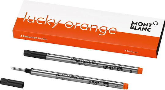 124524 Montblanc 2 Rollerball Refills M Orange