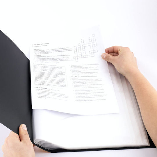 D.rect Clipboard Flexible Conference for Paper A4 Transparent 1pcs